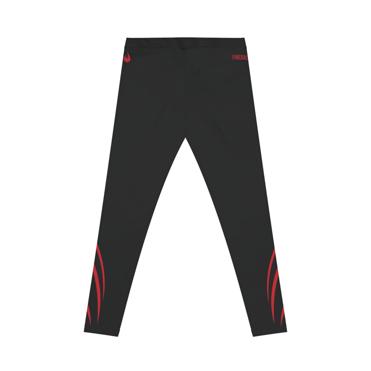Flames Edge - Women's Leggings - Black