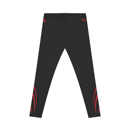 Flames Edge - Women's Leggings - Black