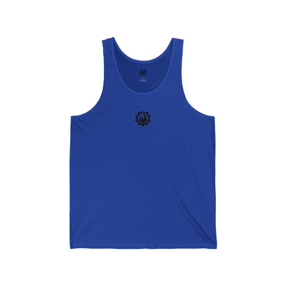 Fireball Gear - Flame & Gear - Black - Fitness Jersey Tank Top