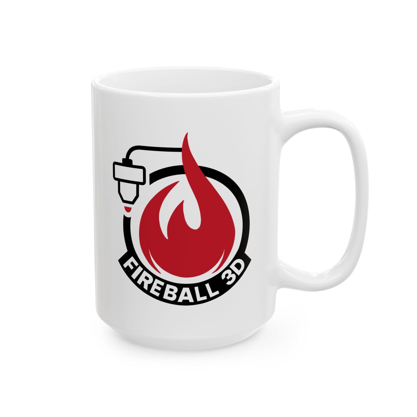 Fireball 3D - Coffee Mug 15oz