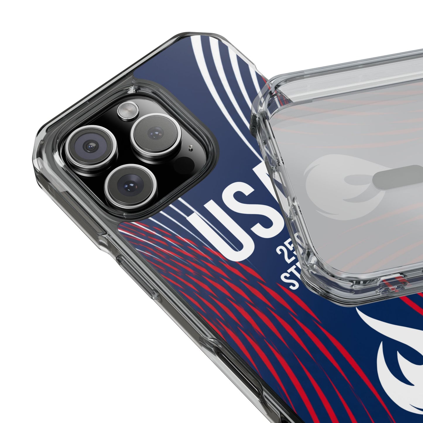 USA 250 Strong - Anniversary Edition - Magnetic Clear Impact iPhone Cases