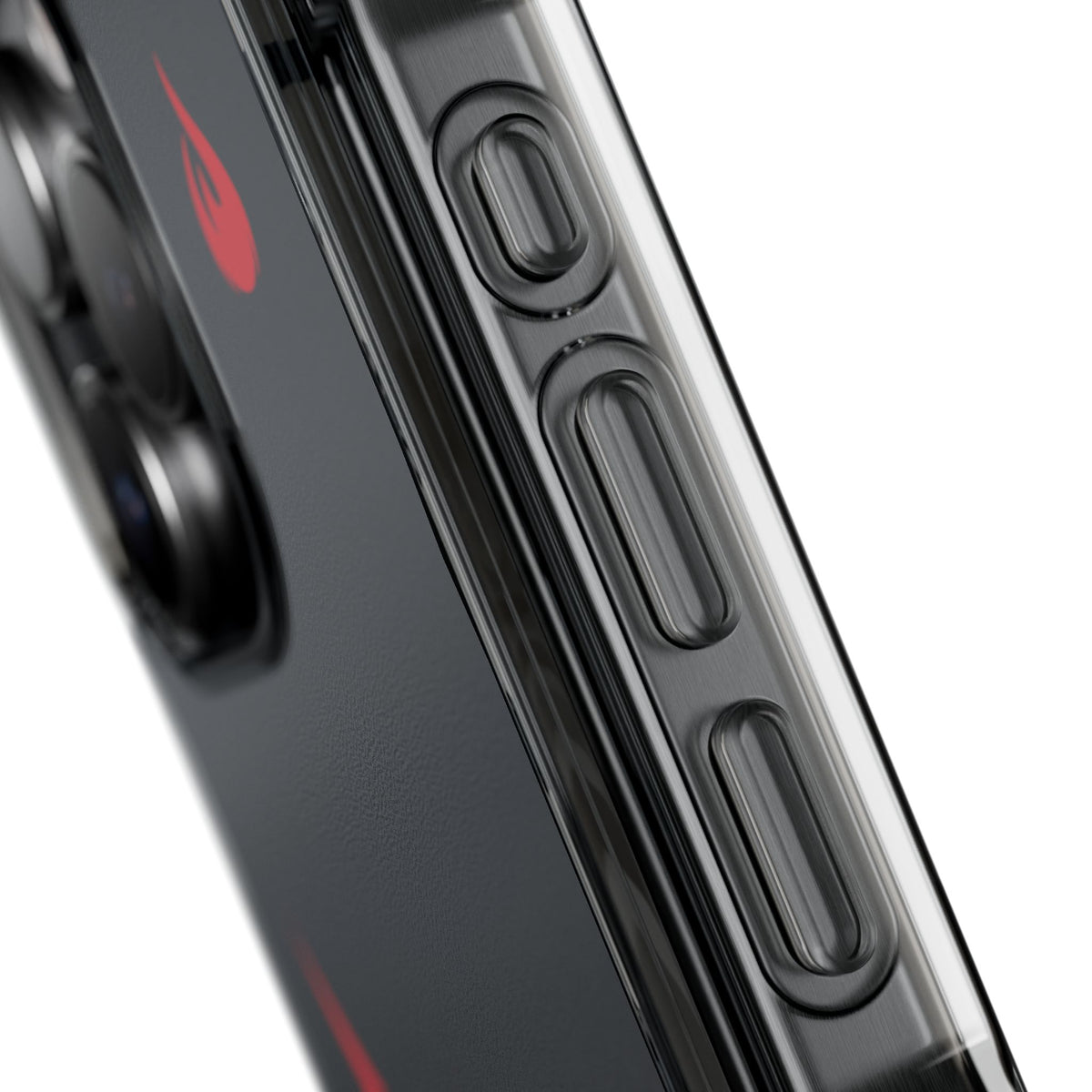 Flames Edge - Magnetic Clear Impact iPhone Cases