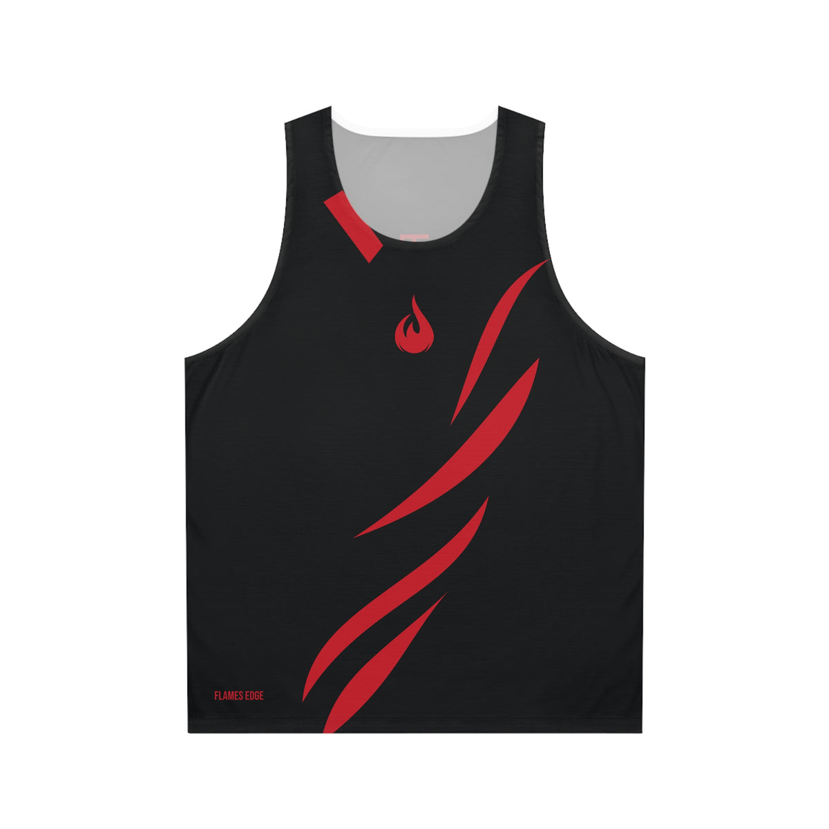 Flames Edge - Black - Unisex Tank Top