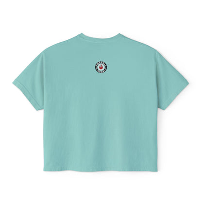 Fireball 3D Logo - Women’s Boxy T-shirt