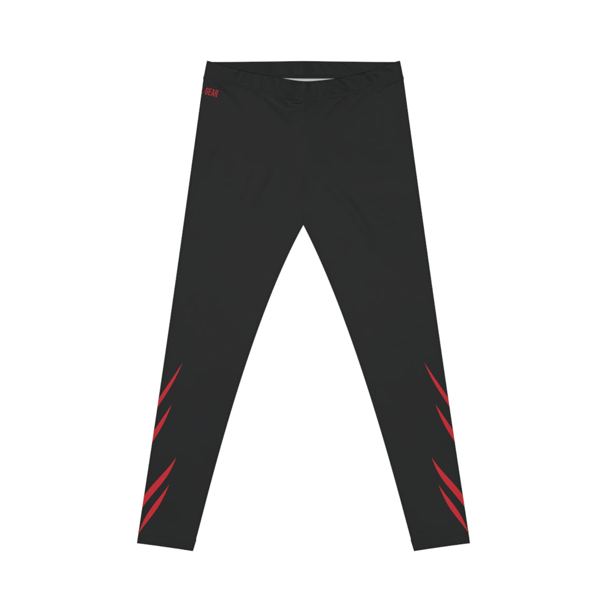 Flames Edge - Women's Leggings - Black