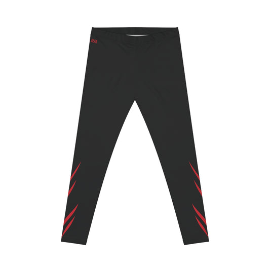 Flames Edge - Women's Leggings - Black