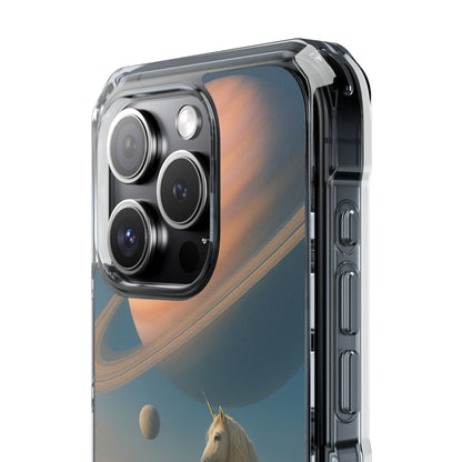 Cosmic Unicorn Dreamscape - Magnetic Clear Impact iPhone Cases