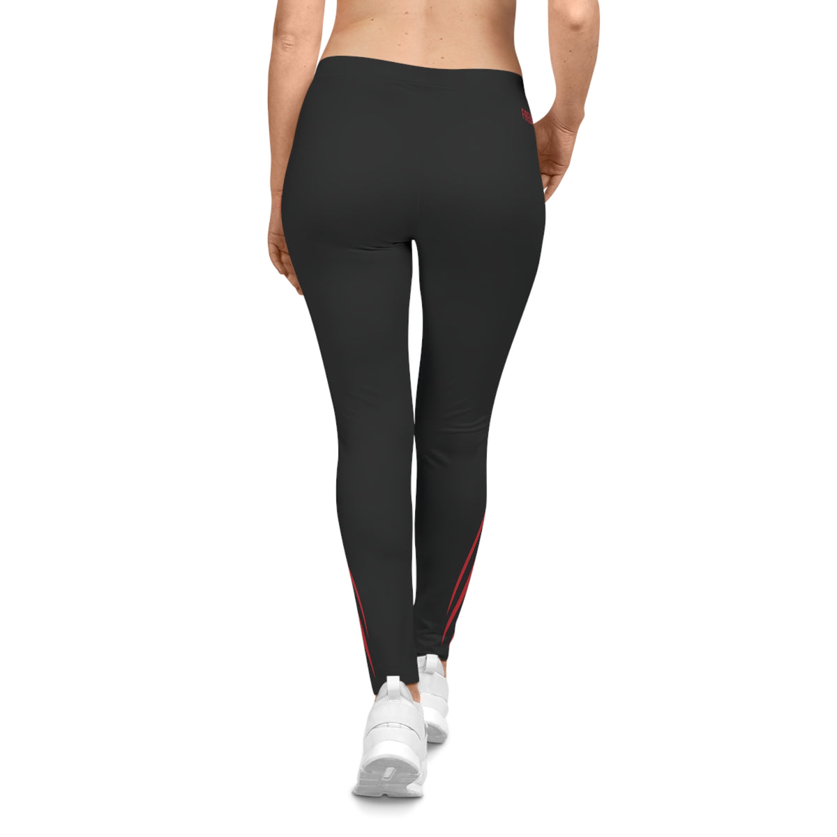 Flames Edge - Women's Leggings - Black