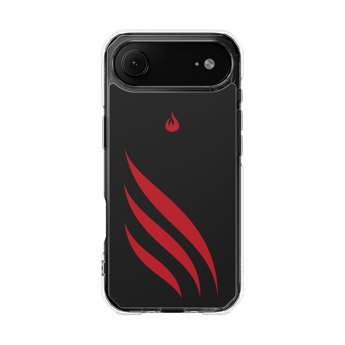 Flames Edge - Magnetic Clear Impact iPhone Cases