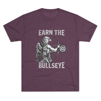Beast Mode Series - Earn the Bullseye - Fitness Triblend T-shirt