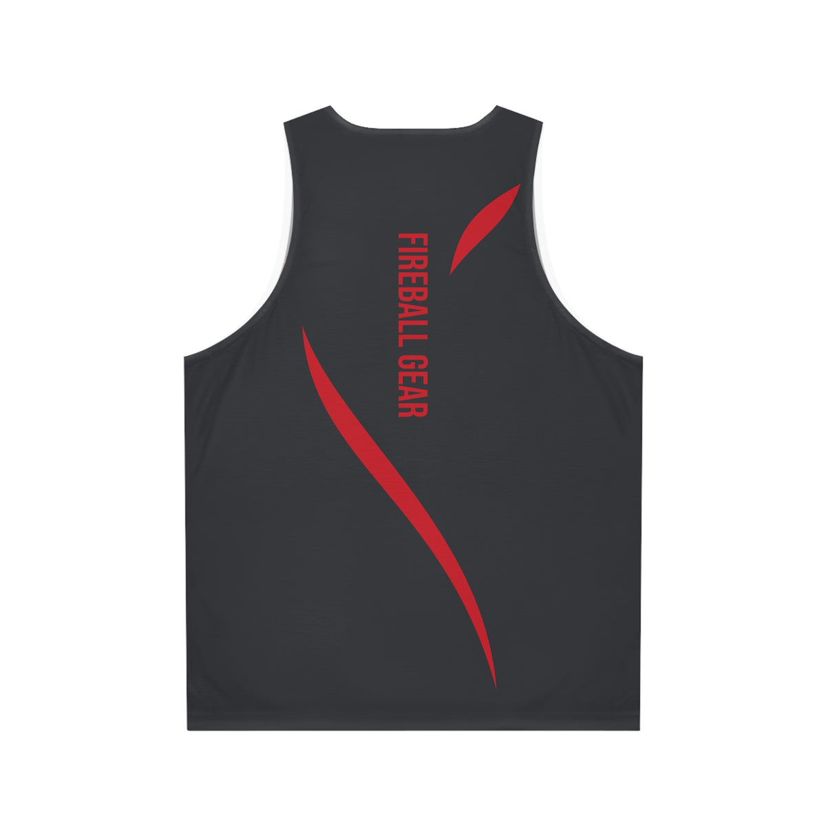 Flames Edge - Gray - Unisex Tank Top